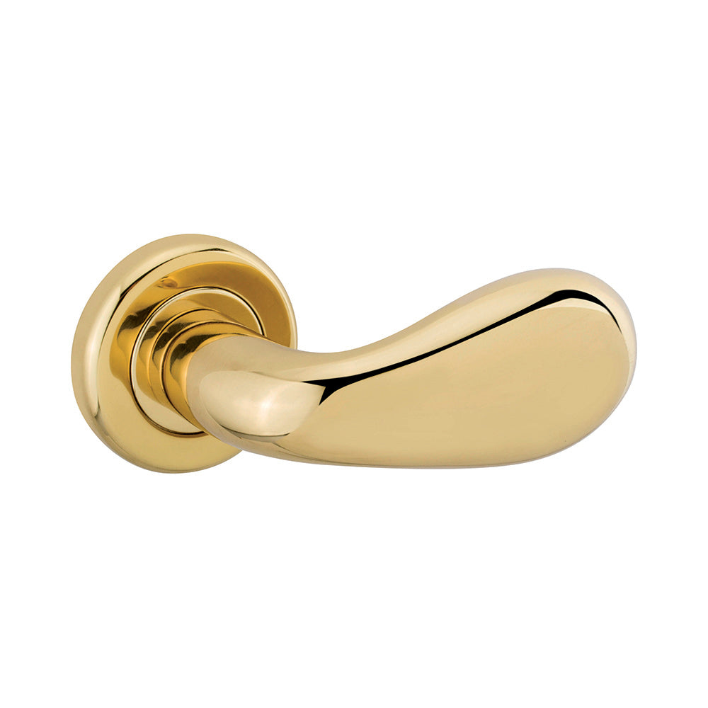 POMOLO GENTILE IN OTTONE LUCIDO VERNICIATO CON TRATTAMENTO PVD ORO CODICE  382MR8173546ZLA