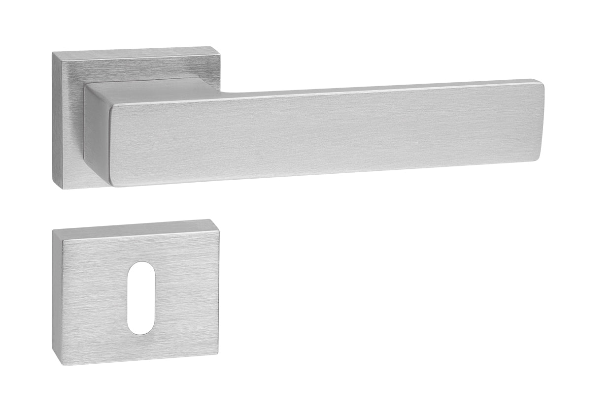 MANIGLIA ELLE  IN ZAMA CODICE 132C/264 F05 CROMO SATINATO