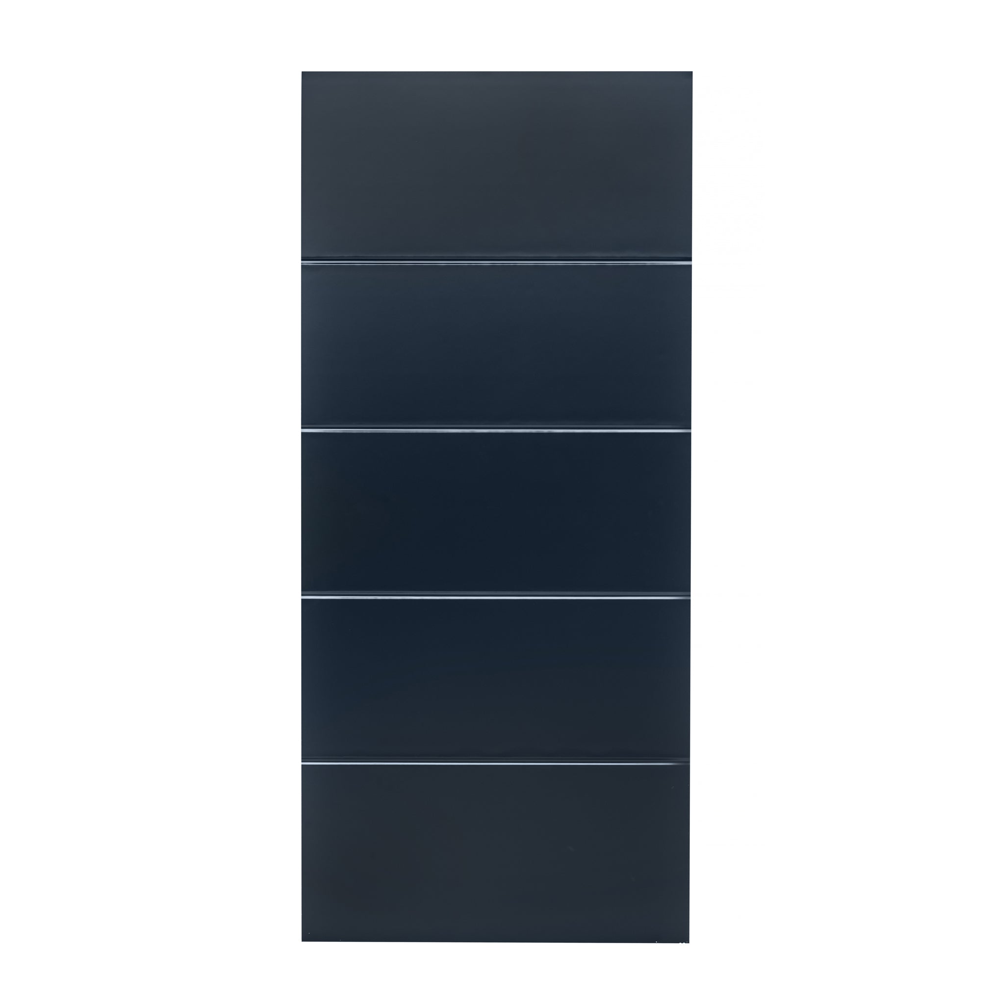 RIVESTIMENTO IN  ALLUMINIO PER PORTA BLINDATA MODELLO LUDOVICA RAL 7016 GRIGIO SCURO