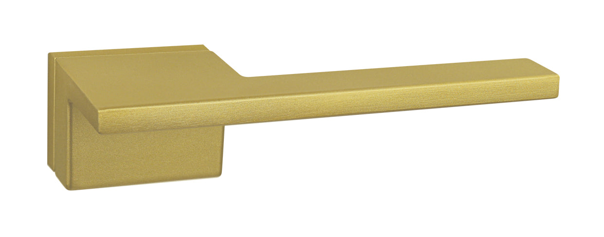 MANIGLIA NEW YORK CODICE 1215/264 F02O IN ZAMA OTTONE SATINATO OPACO