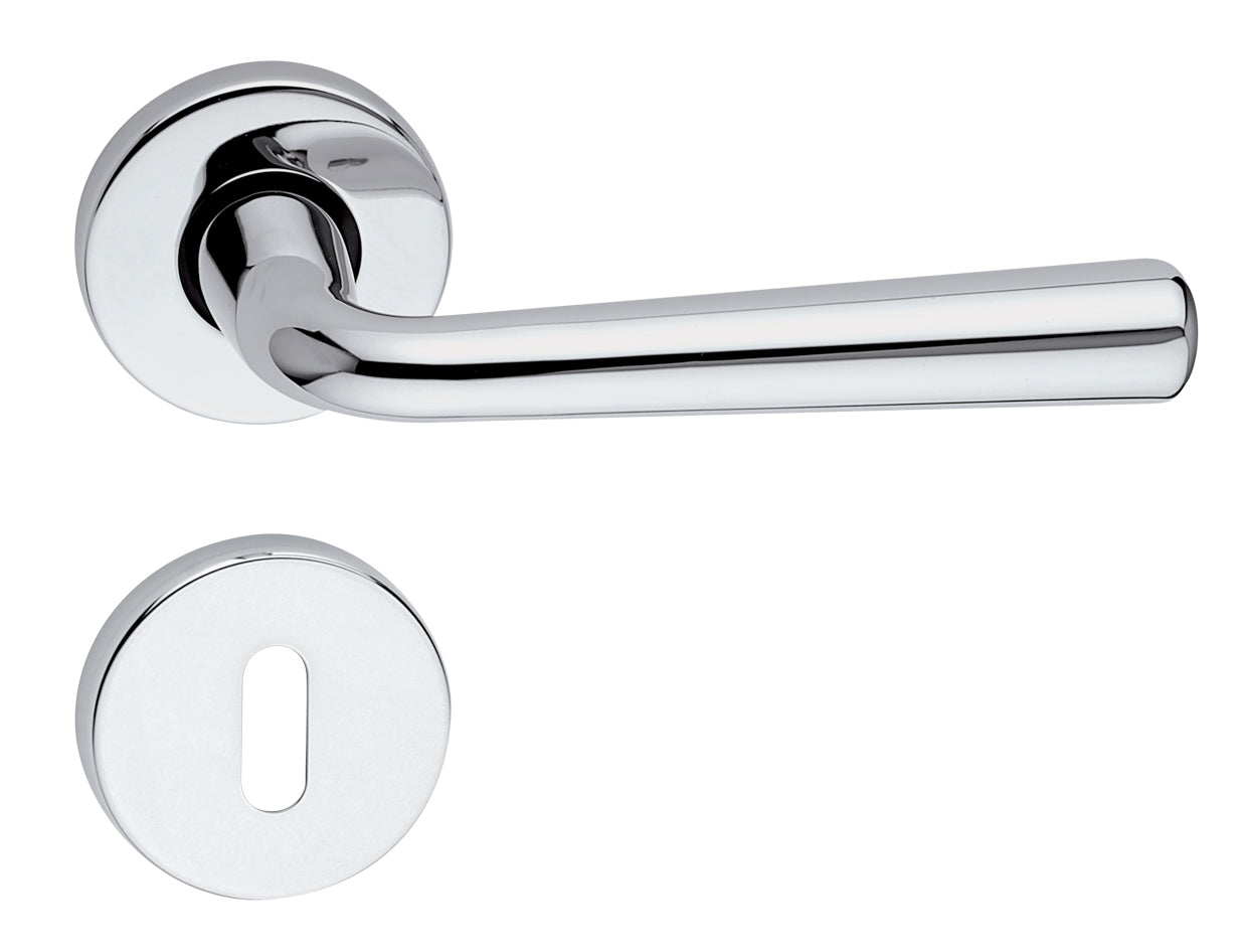 MANIGLIA SABRINA CODICE 159/273MA F04 IN ZAMA CROMO LUCIDO