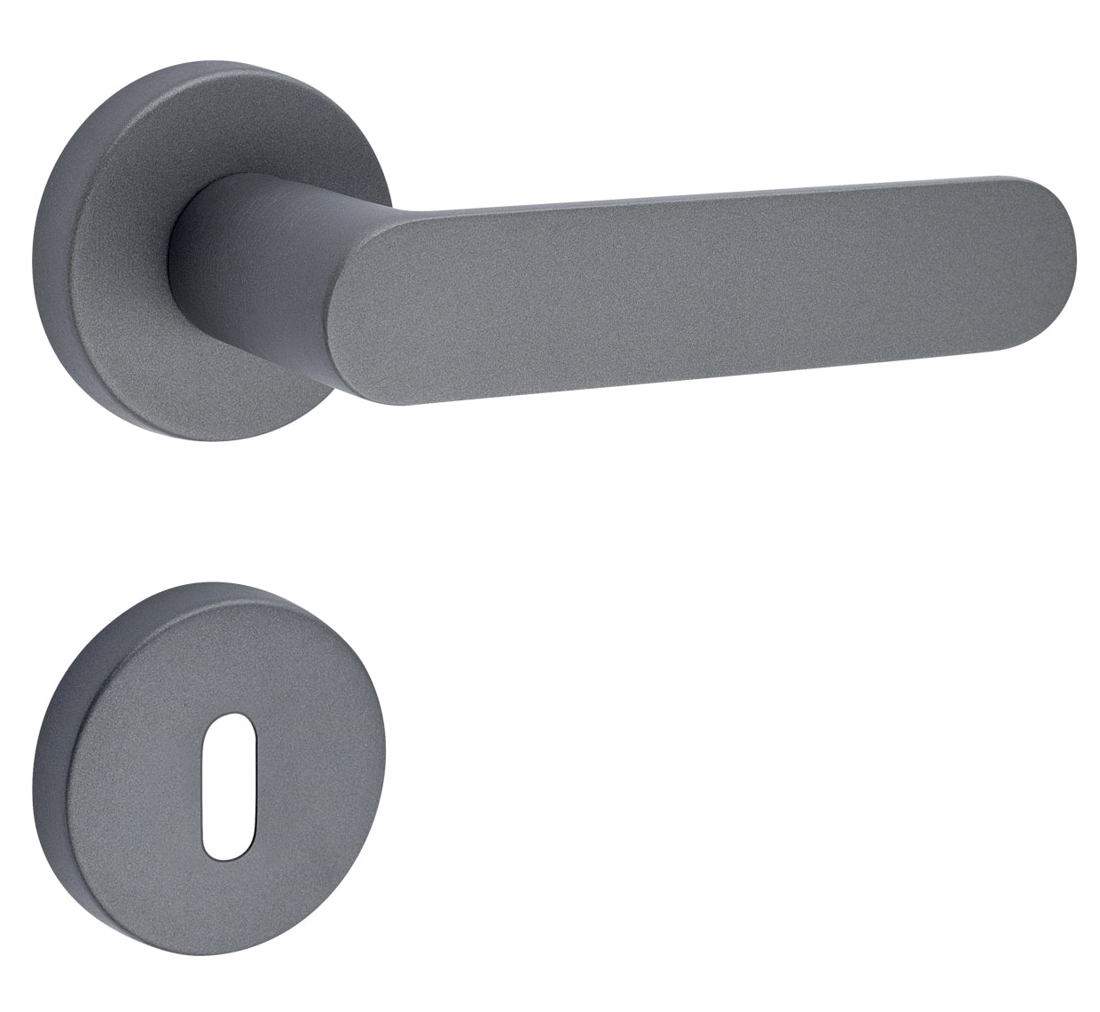 MANIGLIA SHAPE IN ALLUMINIO  CODICE  1320 232 F15 IN ALLUMINIO ANTRACITE